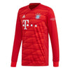 Image of Bayern Munich 2019/20 Home Replica Long Sleeve Jersey – Red 2019