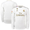 Image of Real Madrid 2019/20 Home Replica Long Sleeve Jersey – White 2019