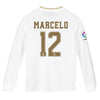 Image of Marcelo Vieira da Silva Real Madrid Youth 2019/20 Home Replica Long Sleeve Player Jersey – White 2019