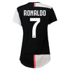 Image of Cristiano Ronaldo Juventus Women's 2019/20 Home Replica Player Jersey – Black 2019