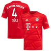 Image of Niklas Süle Bayern Munich 2019/20 Home Replica Player Jersey – Red 2019