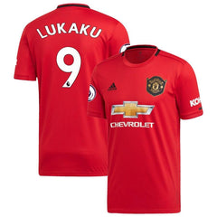 Romelu Lukaku Manchester United 2019/20 Home Replica Player Jersey – Red 2019