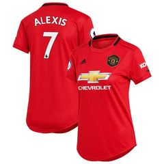 Alexis Sánchez Manchester United Women's 2019/20 Home Replica Player Jersey – Red 2019