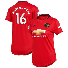 Marcos Rojo Manchester United Women's 2019/20 Home Replica Player Jersey – Red 2019