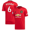 Image of Paul Pogba Manchester United 2019/20 Home Replica Player Jersey – Red 2019