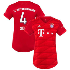 Niklas Süle Bayern Munich Women's 2019/20 Home Replica Player Jersey – Red 2019