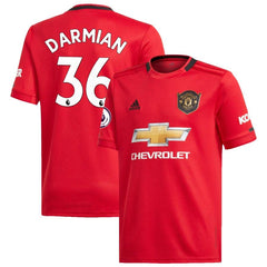 Matteo Darmian Manchester United Youth 2019/20 Home Replica Player Jersey – Red 2019