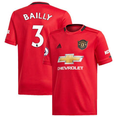 Eric Bailly Manchester United Youth 2019/20 Home Replica Player Jersey – Red 2019