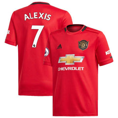 Alexis Sánchez Manchester United Youth 2019/20 Home Replica Player Jersey – Red 2019