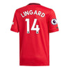 Image of Jesse Lingard Manchester United Youth 2019/20 Home Replica Player Jersey – Red 2019