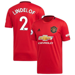 Victor Lindelöf Manchester United 2019/20 Home Replica Player Jersey – Red 2019