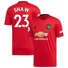 Luke Shaw Manchester United 2019/20 Home Replica Player Jersey – Red 2019