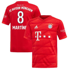 Javi Martínez Bayern Munich Youth 2019/20 Home Replica Player Jersey – Red 2019