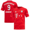 Image of Robert Lewandowski Bayern Munich 2019/20 Home Replica Player Jersey – Red 2019