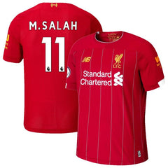 Mohamed Salah Liverpool New Balance 2019/20 Home Replica Player Jersey – Red 2019