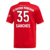 Image of Renato Sanches Bayern Munich 2019/20 Home Replica Player Jersey – Red 2019