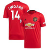 Image of Jesse Lingard Manchester United 2019/20 Home Replica Player Jersey – Red 2019