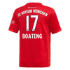 Image of Jérôme Boateng Bayern Munich 2019/20 Home Replica Player Jersey – Red 2019