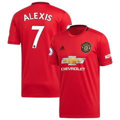 Alexis Sánchez Manchester United 2019/20 Home Replica Player Jersey – Red 2019