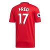 Image of Fred Manchester United 2019/20 Home Replica Player Jersey – Red 2019