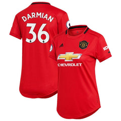 Matteo Darmian Manchester United Women's 2019/20 Home Replica Player Jersey – Red 2019