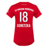 Image of Leon Goretzka Bayern Munich Women's 2019/20 Home Replica Player Jersey – Red 2019