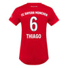 Image of Thiago Alcântara Bayern Munich Women's 2019/20 Home Replica Player Jersey – Red 2019