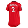 Image of Victor Lindelöf Manchester United Women's 2019/20 Home Replica Player Jersey – Red 2019