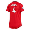 Image of Phil Jones Manchester United Women's 2019/20 Home Replica Player Jersey – Red 2019