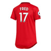 Image of Fred Manchester United Women's 2019/20 Home Replica Player Jersey – Red 2019