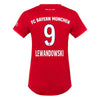 Image of Robert Lewandowski Bayern Munich Women's 2019/20 Home Replica Player Jersey – Red 2019