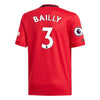 Image of Eric Bailly Manchester United Youth 2019/20 Home Replica Player Jersey – Red 2019