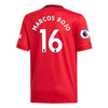 Image of Marcos Rojo Manchester United Youth 2019/20 Home Replica Player Jersey – Red 2019