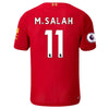 Image of Mohamed Salah Liverpool New Balance 2019/20 Home Replica Player Jersey – Red 2019