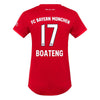 Image of Jérôme Boateng Bayern Munich Women's 2019/20 Home Replica Player Jersey – Red 2019