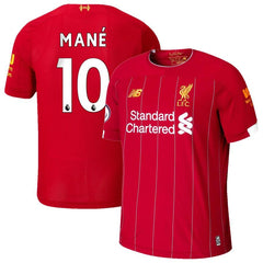 Sadio Mané Liverpool New Balance 2019/20 Home Replica Player Jersey – Red 2019