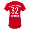 Image of Joshua Kimmich Bayern Munich Women's 2019/20 Home Replica Player Jersey – Red 2019