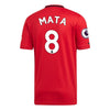 Image of Juan Mata Manchester United 2019/20 Home Replica Player Jersey – Red 2019