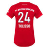 Image of Corentin Tolisso Bayern Munich Women's 2019/20 Home Replica Player Jersey – Red 2019