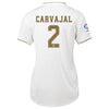 Image of Daniel Carvajal Real Madrid Women's 2019/20 Home Replica Player Jersey – White 2019