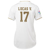 Image of Lucas Vázquez Real Madrid Women's 2019/20 Home Replica Player Jersey – White 2019