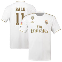 Gareth Bale Real Madrid 2019/20 Home Replica Player Jersey – White 2019