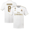 Image of Toni Kroos Real Madrid 2019/20 Home Replica Player Jersey – White 2019