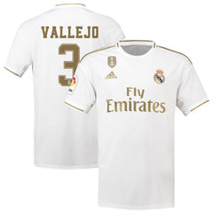 Jesús Vallejo Real Madrid 2019/20 Home Replica Player Jersey – White 2019