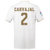 Image of Daniel Carvajal Real Madrid 2019/20 Home Replica Player Jersey – White 2019