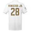 Image of Vinícius Júnior Real Madrid 2019/20 Home Replica Player Jersey – White 2019