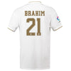 Image of Brahim Díaz Real Madrid 2019/20 Home Replica Player Jersey – White 2019