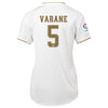 Image of Raphaël Varane Real Madrid Women's 2019/20 Home Replica Player Jersey – White 2019