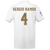 Image of Sergio Ramos Real Madrid 2019/20 Home Replica Player Jersey – White 2019