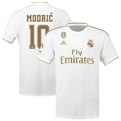 Luka Modric Real Madrid 2019/20 Home Replica Player Jersey – White 2019